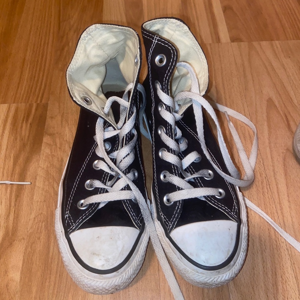CONVERSE black high tops